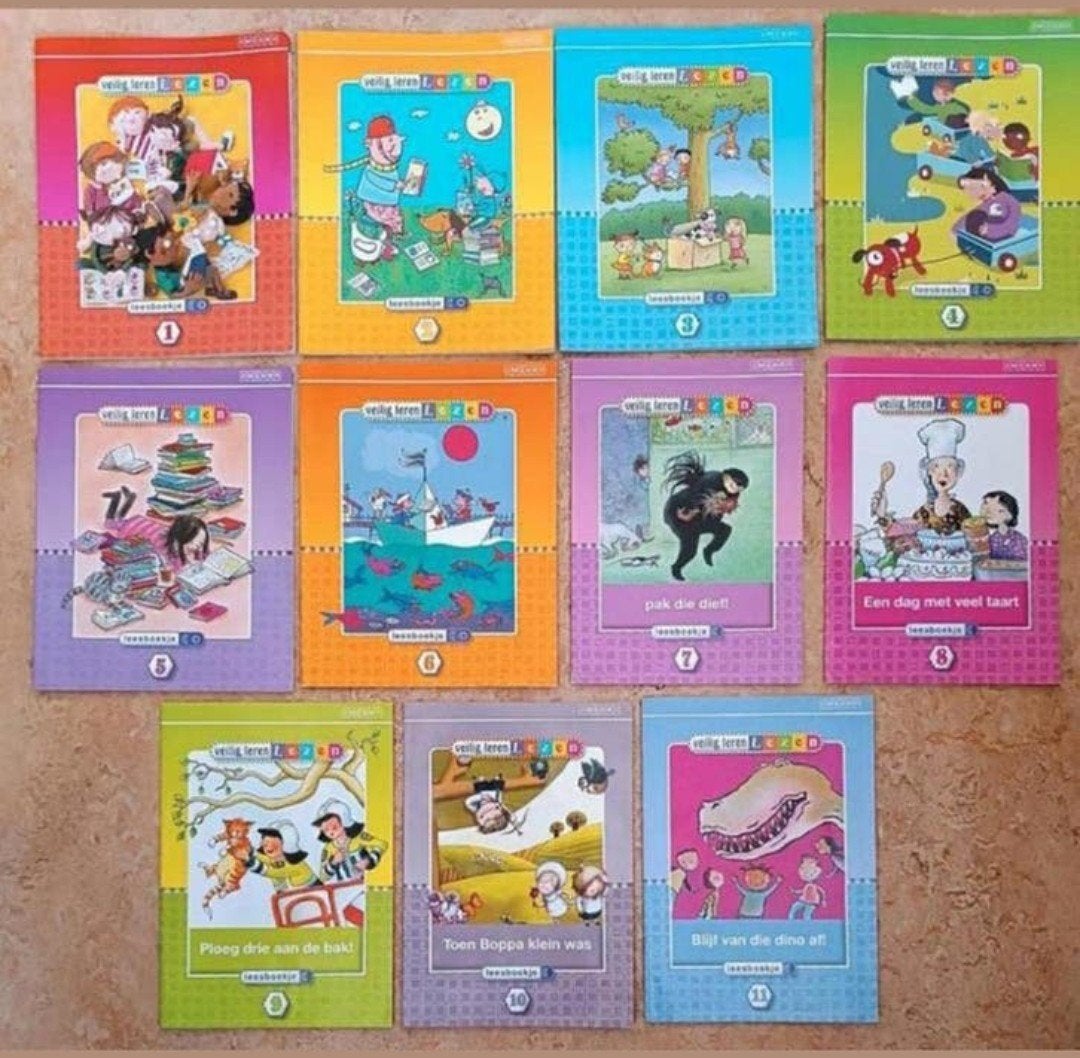 Complete set Veilig Leren Lezen (Kim versie) kern 1-11, Ophalen of Verzenden, Zo goed als nieuw, Diverse auteurs