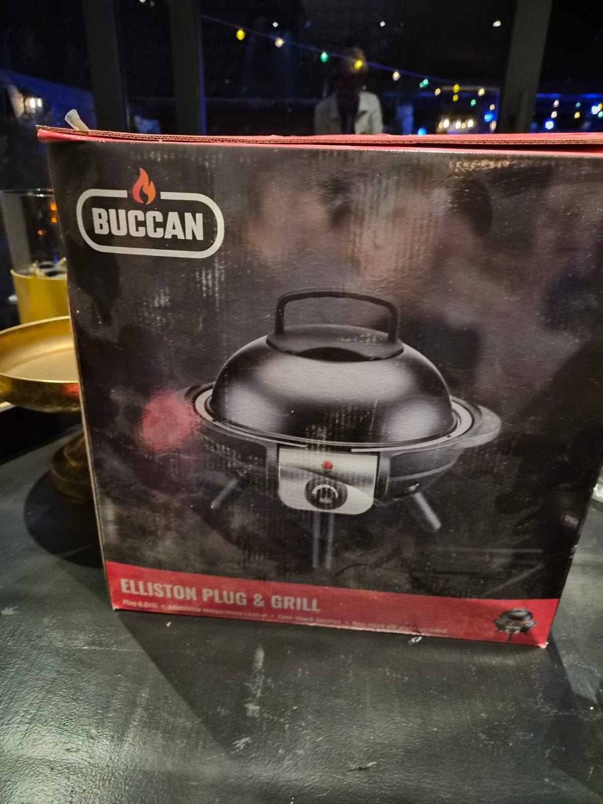 Nieuwe Buccan Elliston Plug & Grill BBQ in doos, Ophalen of Verzenden, Nieuw, Buccan