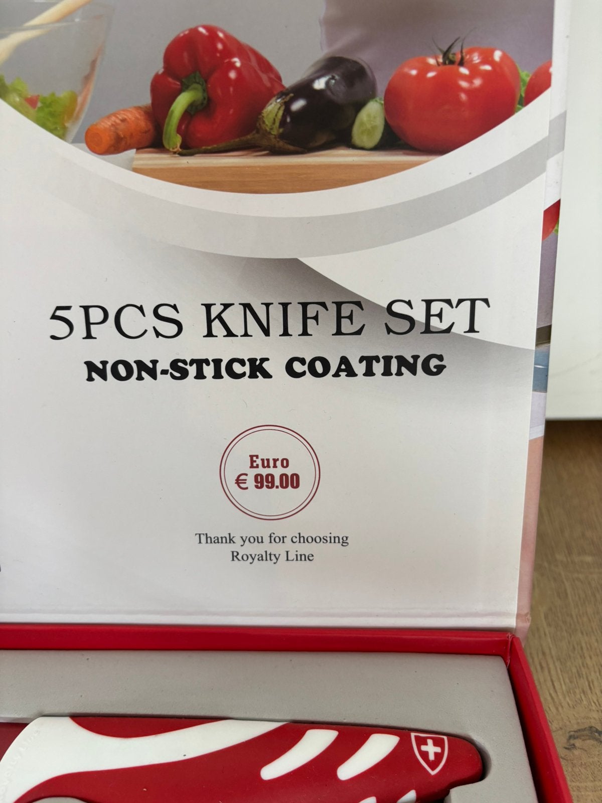 Messenset Nieuw in Doos, Ophalen of Verzenden, Zo goed als nieuw, Rvs of Chroom