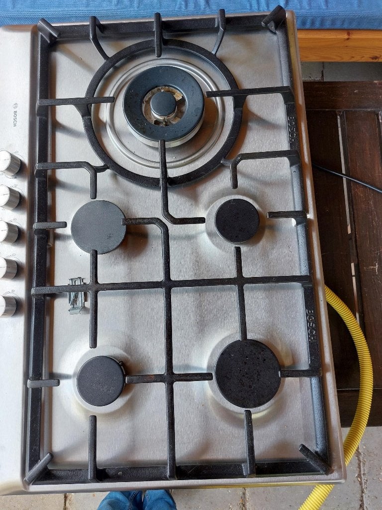 Kookplaat - gas, Ophalen, Gebruikt, Inbouw, Gas