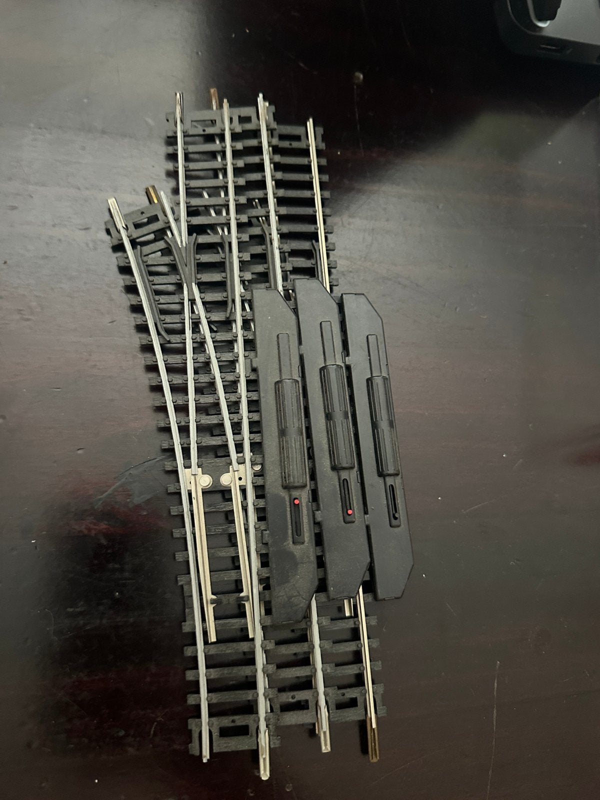3 Mehano wissel elektrisch 1:87 H0, Gelijkstroom, Rails, Ophalen of Verzenden, Zo goed als nieuw
