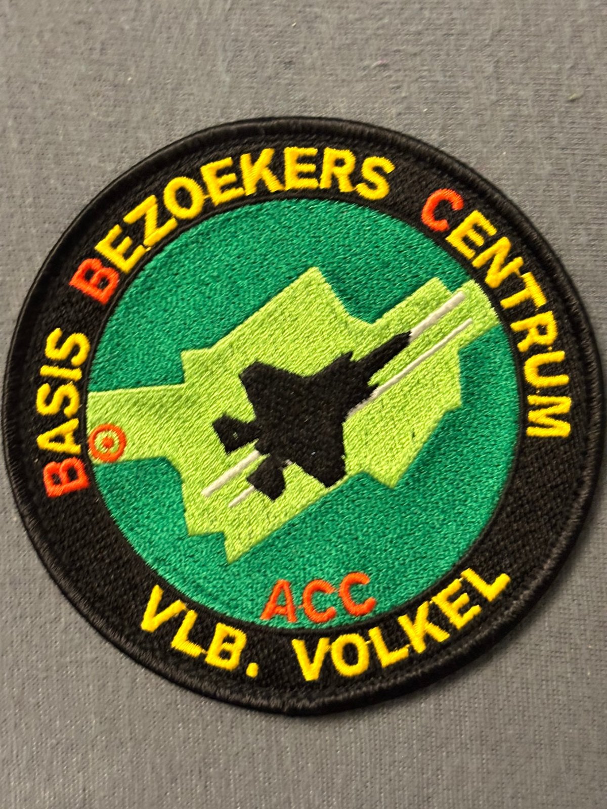 Embleem ACC Vlb. Volkel BBC, Verzamelen, Verzenden, Luchtmacht, Nederland, Embleem of Badge