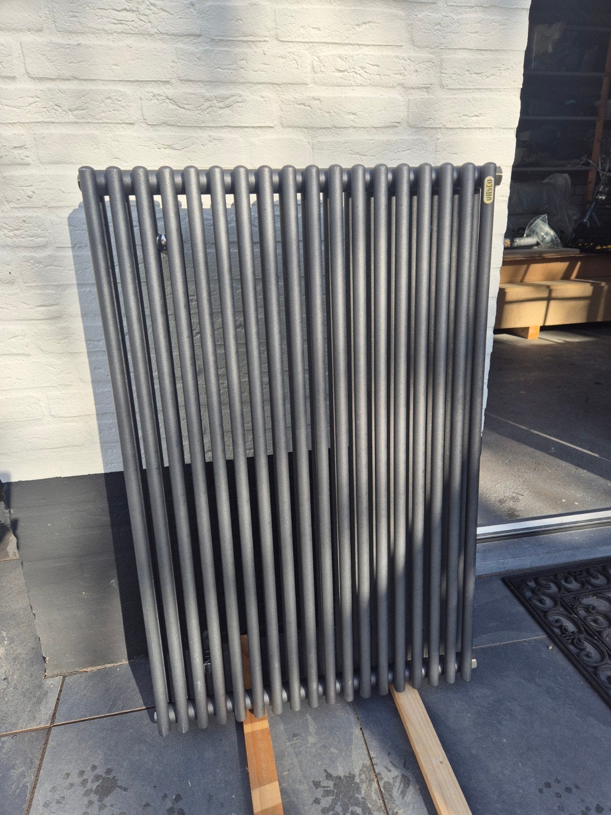 Vasco Radiator - Zo goed als nieuw 98x63x7,5cm, Ophalen, Radiator, Zo goed als nieuw, 60 tot 150 cm