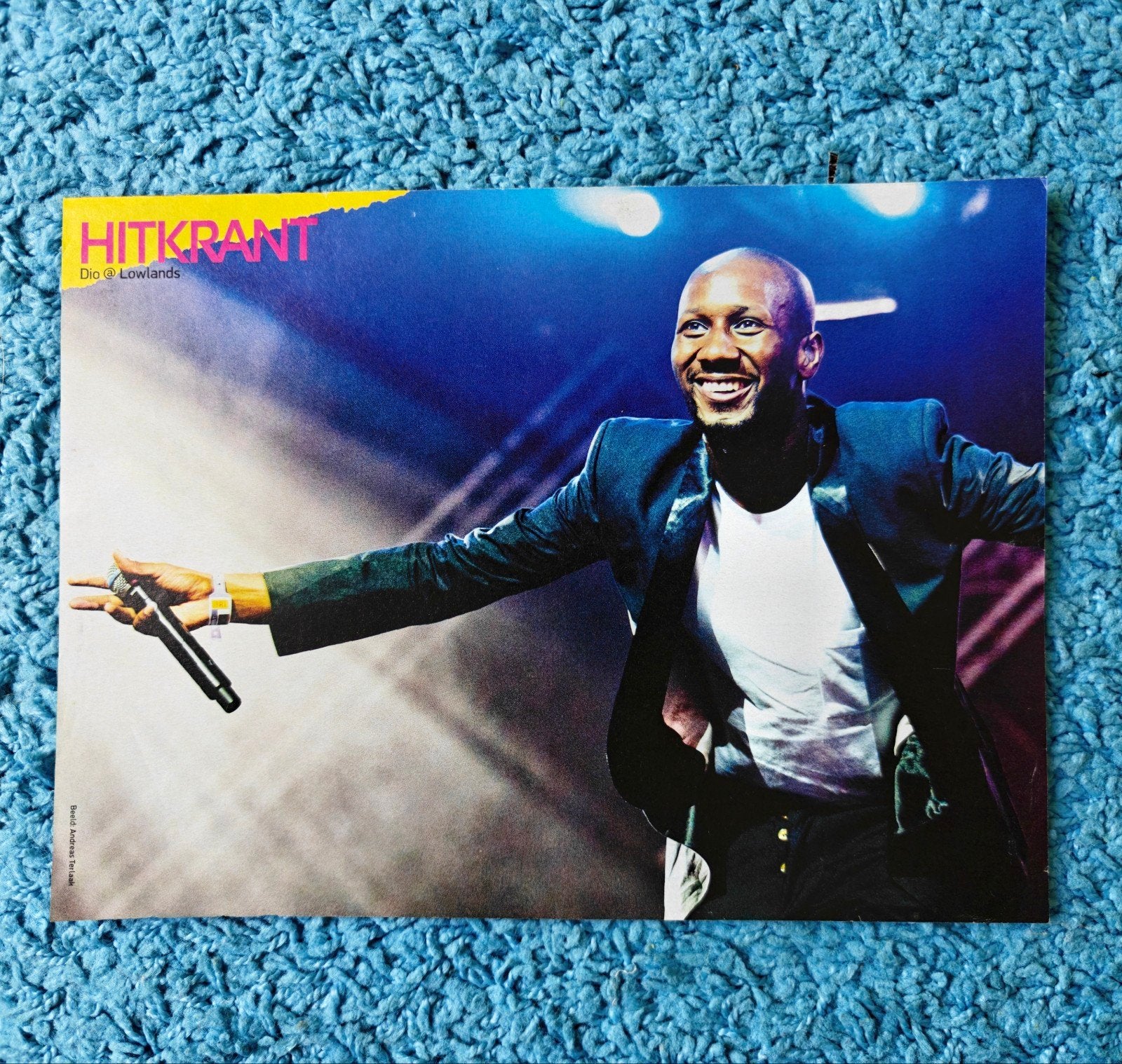 Dio poster hitkrant, A4 of kleiner, Rechthoekig Liggend, Nieuw, Ophalen of Verzenden