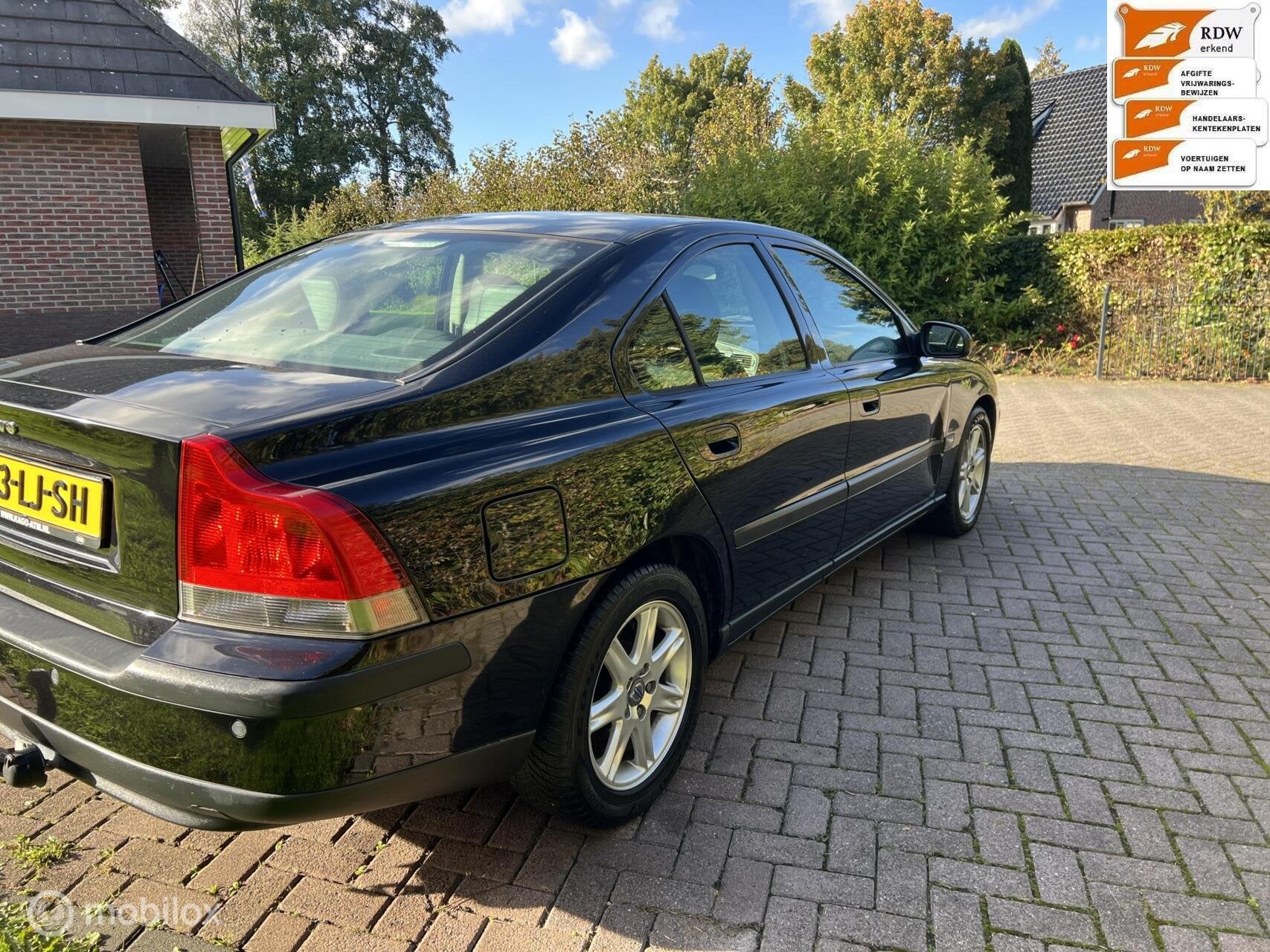 Volvo S60 2.4 D5/163pk Edition bj 2003, Auto's, Voorwielaandrijving, Gebruikt, S60, Bedrijf