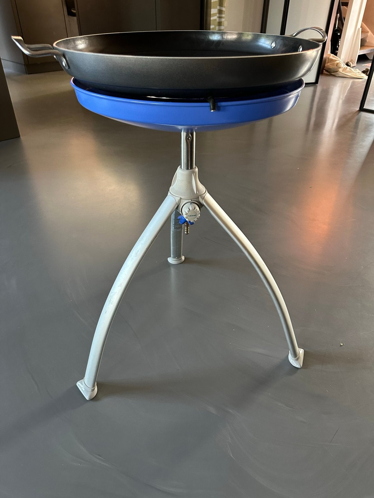 Cadac Domestic Paella pan met onderstel en brander, Ophalen, Gebruikt