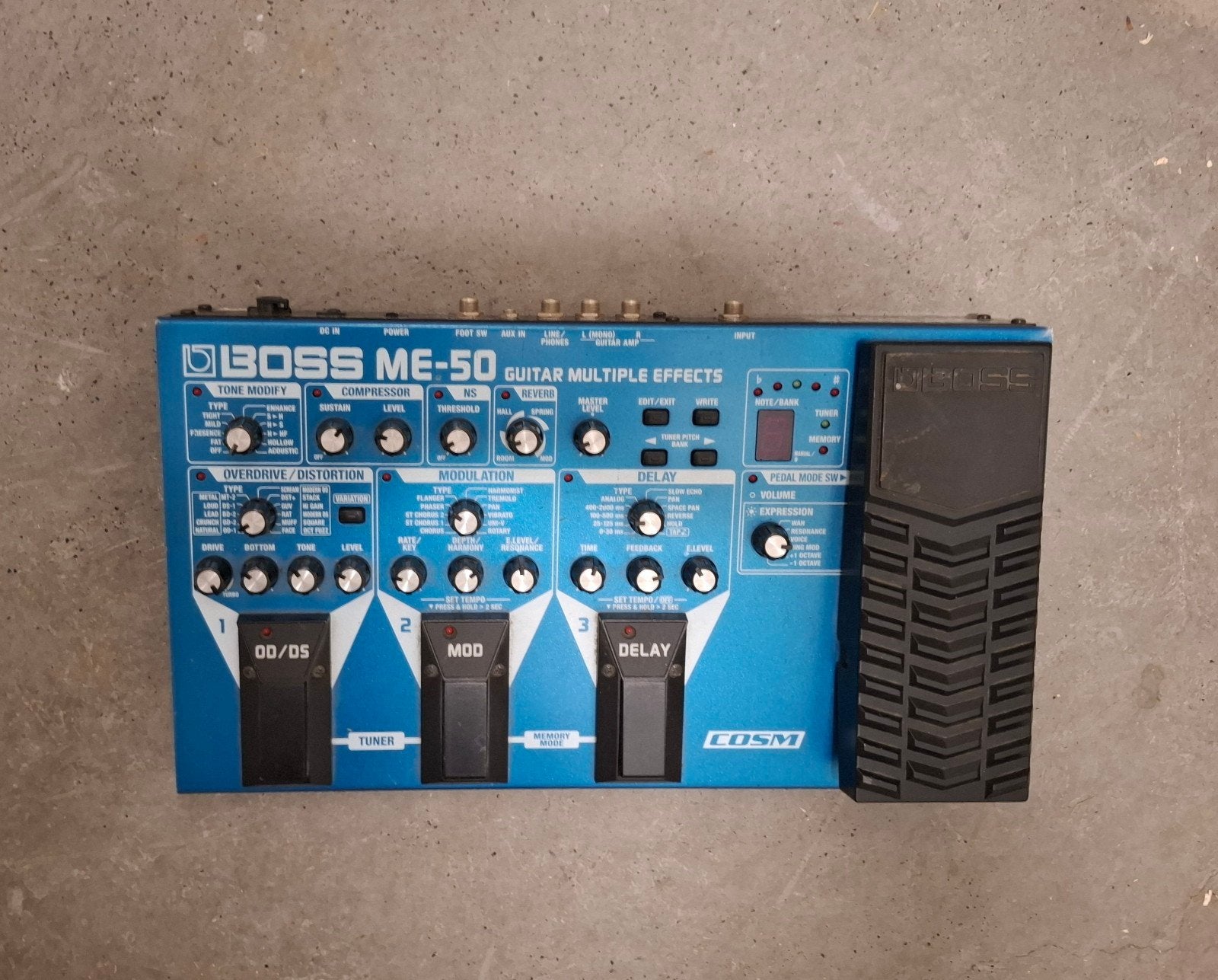 BOSS ME-50 Gitaar Multi-effectpedaal, Muziek en Instrumenten, Effecten, Ophalen of Verzenden, Gebruikt, Delay of Echo