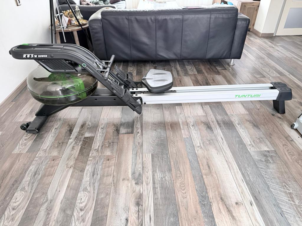 Tunturi endurance R85w water roeitrainer roeiapparaat, Sport en Fitness, Fitnessapparatuur, Ophalen, Zo goed als nieuw