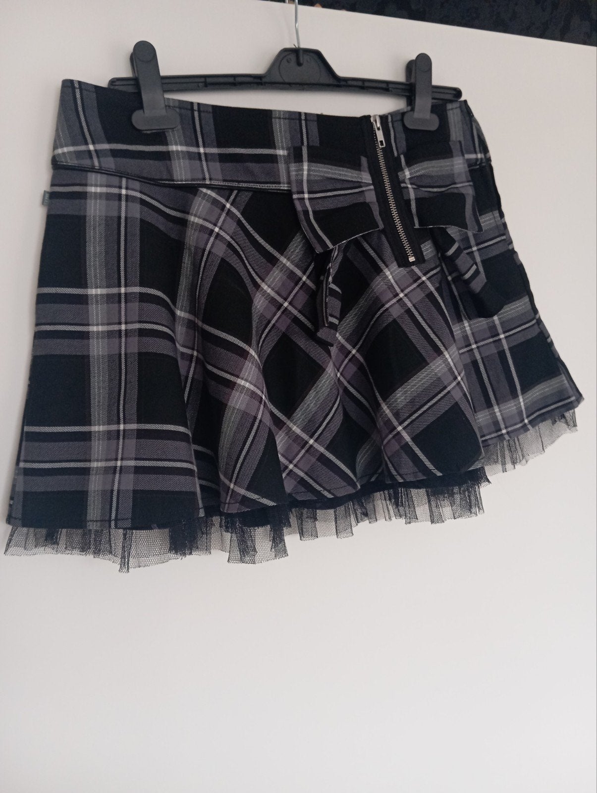 Geruit rokje met tule rand - Dept - Maat M, Kleding | Dames, Rokken, Maat 38/40 (M), Meerkleurig, Ophalen of Verzenden, Zo goed als nieuw