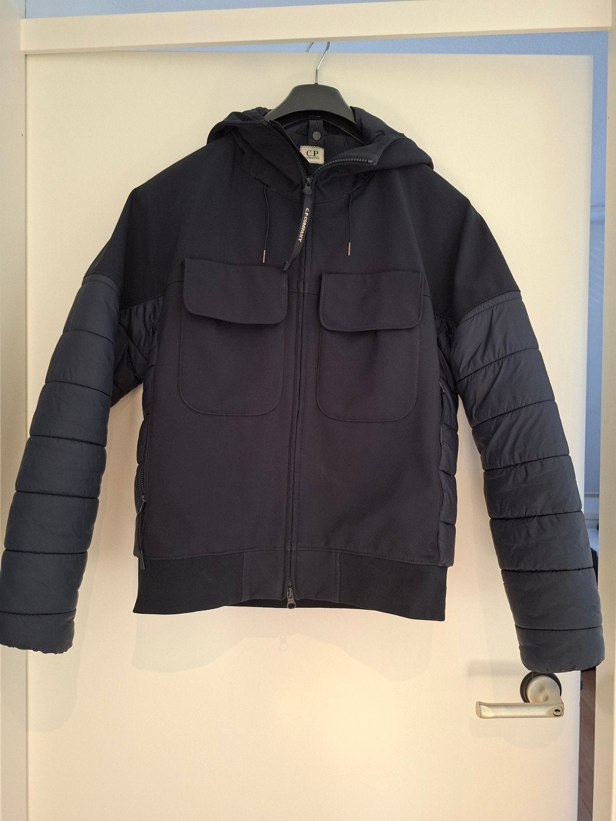 C.P. Company SHELL-R MIXED GOGGLE JACKET donkerblauw, Ophalen of Verzenden, Maat 46 (S) of kleiner, Blauw, C p compagnie
