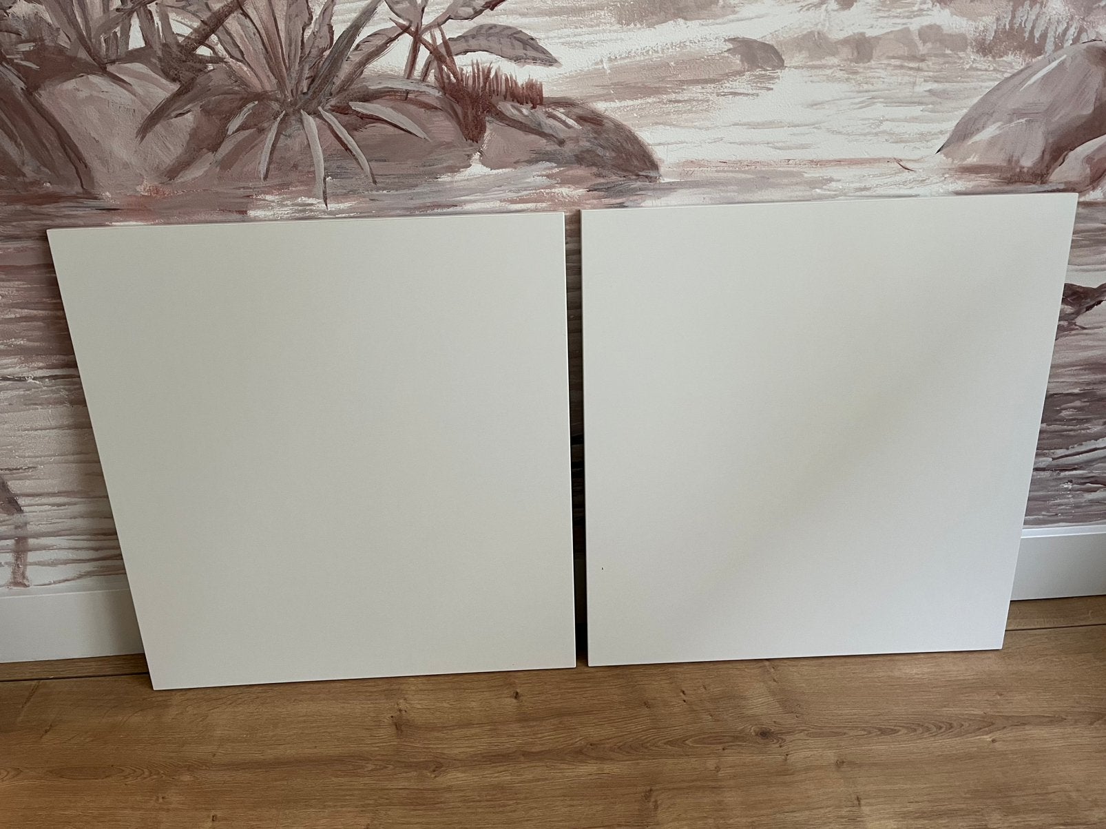 Ikea Besta - 2 kastdeurtjes - Lappviken MAT wit, Ophalen, Zo goed als nieuw, Minder dan 150 cm, Minder dan 100 cm