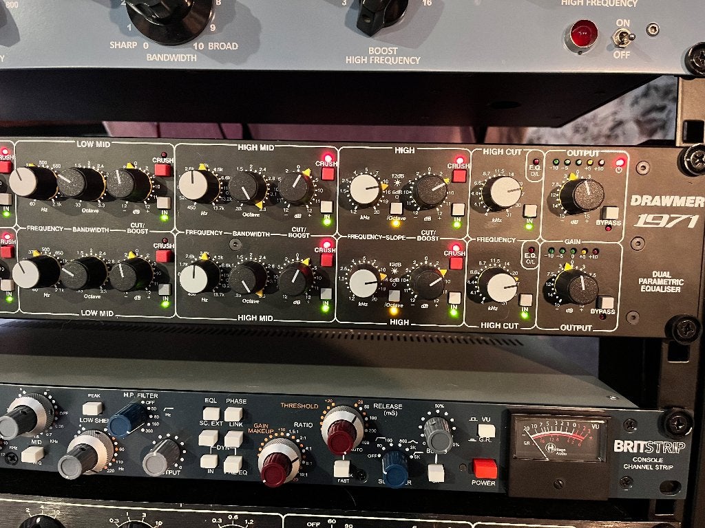 Drawmer 1971 - Stereo EQ (z.g.a.n.) met originele doos, Muziek en Instrumenten, Ophalen of Verzenden, Zo goed als nieuw, Equalizer