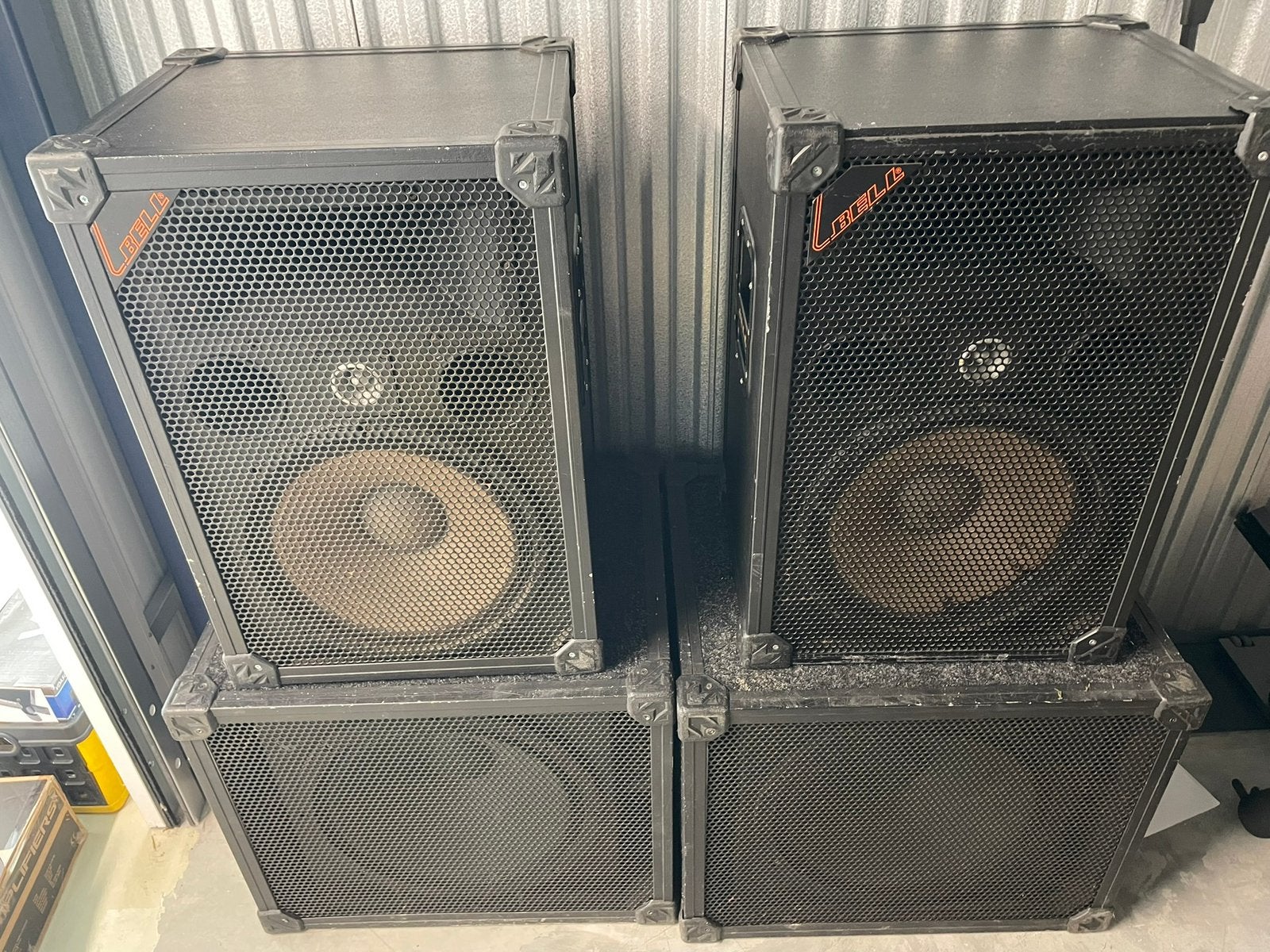Bell Audio Pa, Audio, Tv en Foto, Luidsprekers, Gebruikt, 120 watt of meer, Front, Rear of Stereo speakers, Ophalen