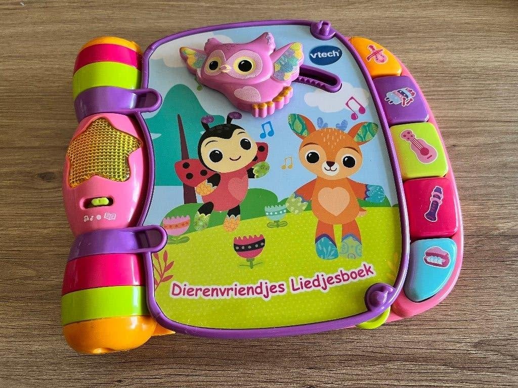 Vtech dierenvriendjes liedjesboek, Ophalen, Zo goed als nieuw, 6 maanden tot 2 jaar