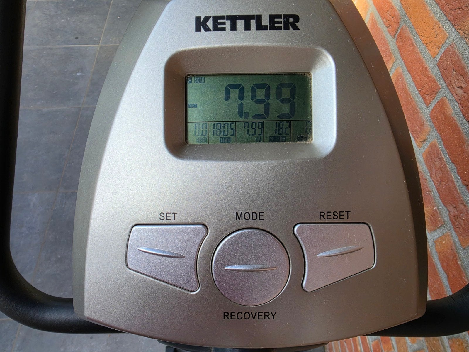 Kettler Paso 107 Hometrainer, Ophalen, Gebruikt, Metaal, Benen