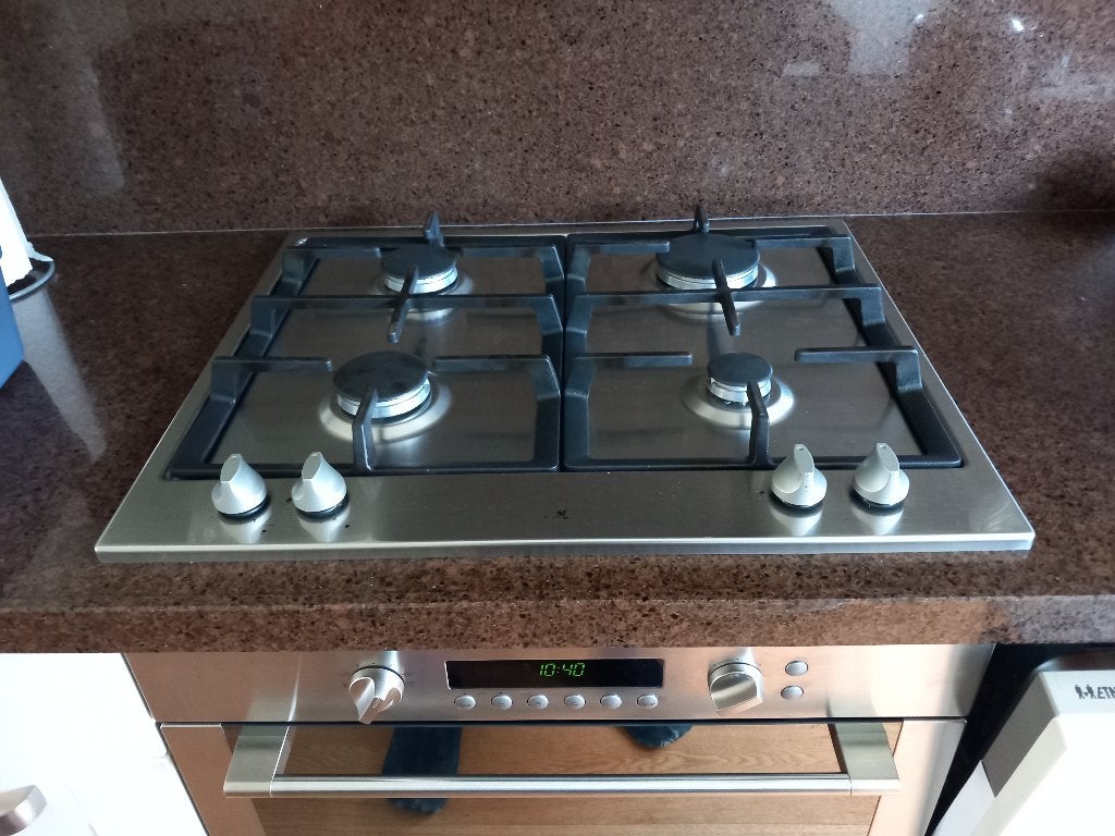 Gaskookplaat., Ophalen, Gebruikt, 4 kookzones, Inbouw
