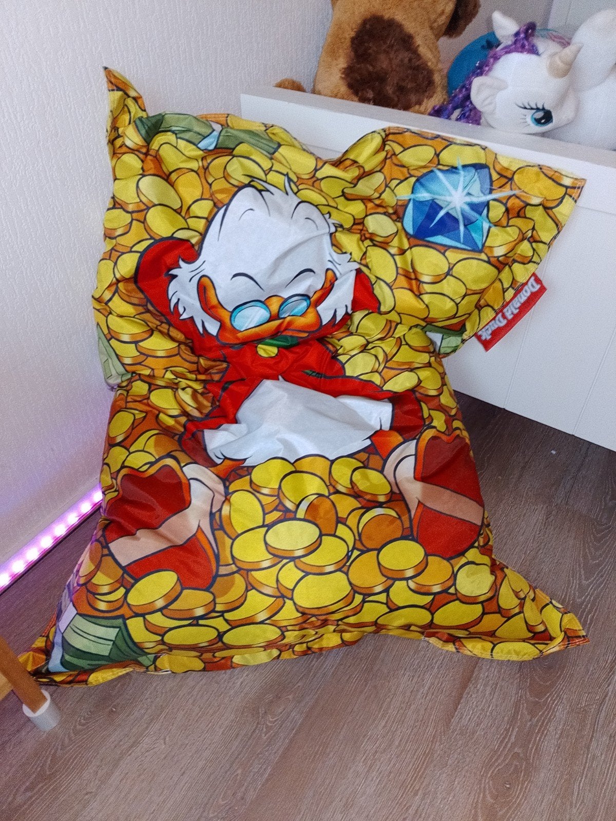 Disney Donald Duck Zitzak - Goudmunten Design, Ophalen of Verzenden, Gebruikt, Jongen of Meisje