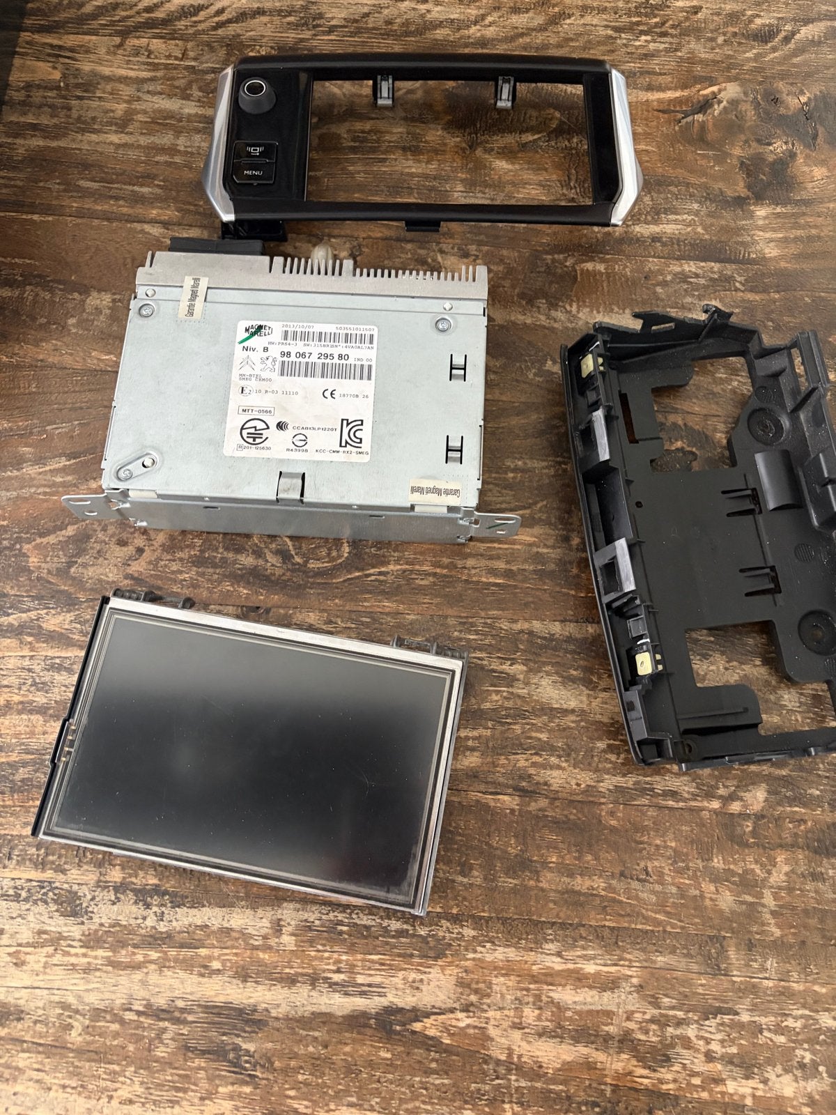 Peugeot 208 SMEG Navigatie Radio Display Unit, Ophalen of Verzenden, Gebruikt, Peugeot