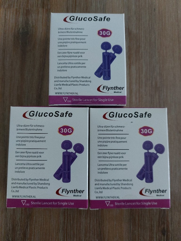 Drie doosjes GlucoSave lancetten, Ophalen of Verzenden, Nieuw