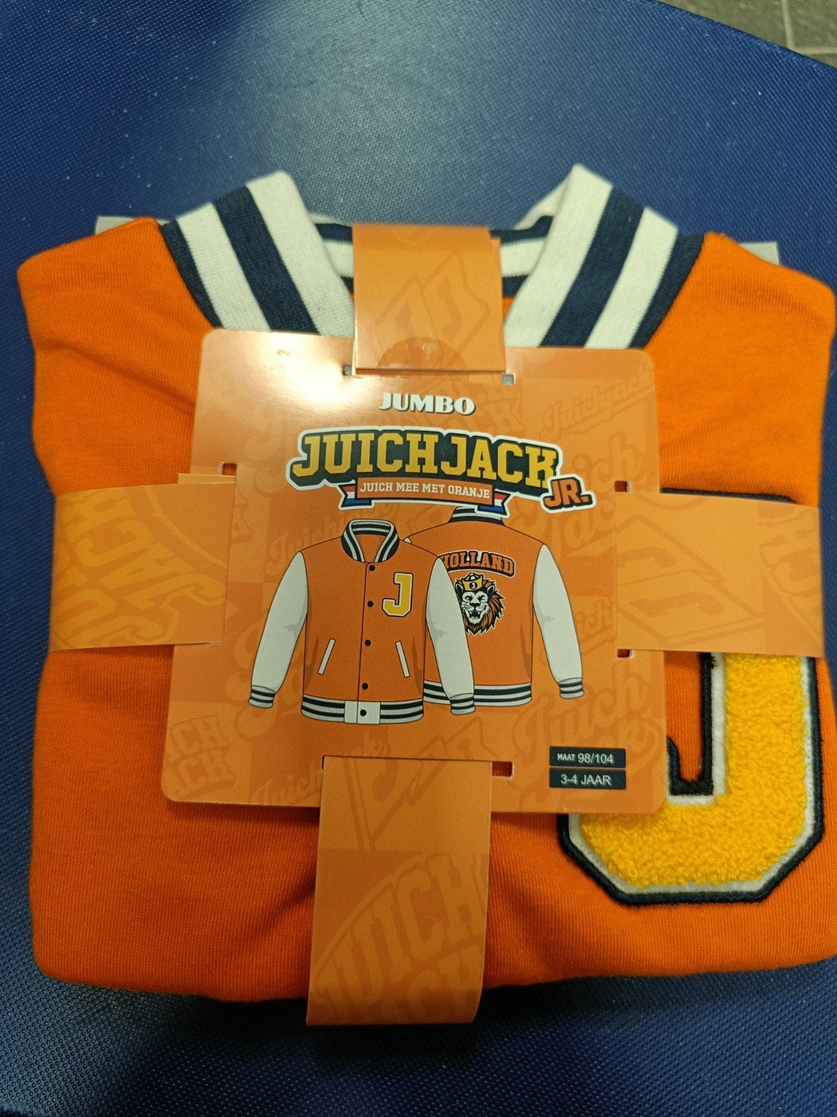 Nieuw juich jack junior Jumbo maat 98/104, Verzamelen, Supermarktacties, Lidl, Ophalen of Verzenden