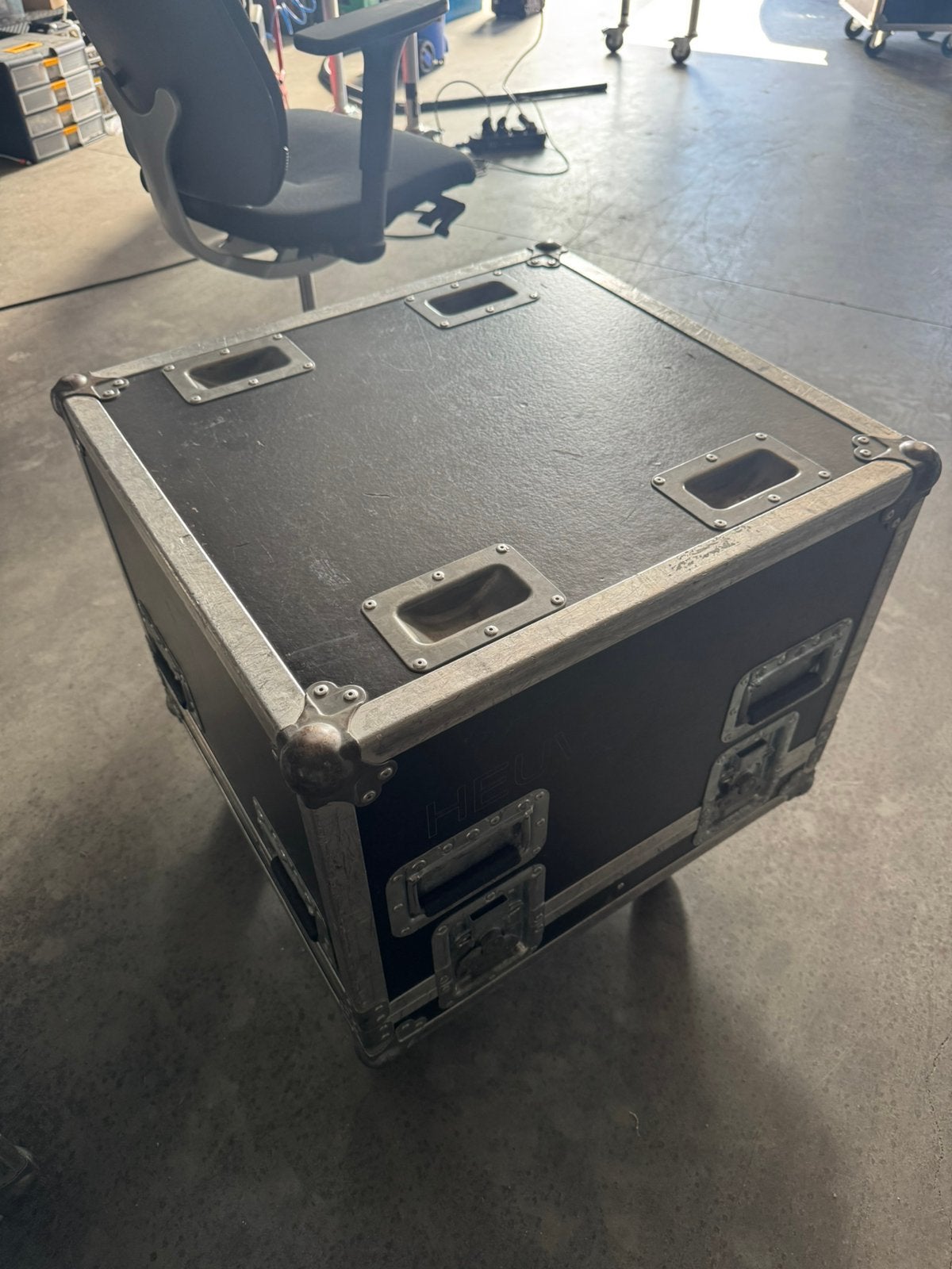 Flightcase voor 4x L’Acoustics 8XT of soortgelijk, Ophalen, Gebruikt, Hout@hout.hout, Houweg