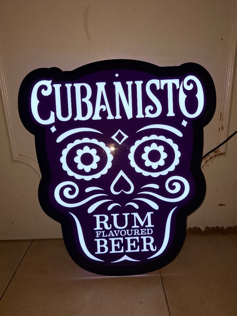 Lichtreclame Cubanisto (nieuw in originele verpakking), Ophalen of Verzenden, Nieuw, Lichtbak of (neon) lamp