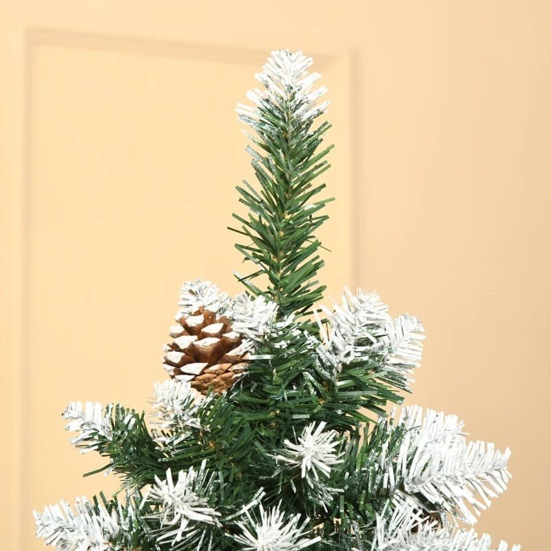 kunst kerstboom nieuw met dennenappels 180cm, Diversen, Ophalen of Verzenden, Nieuw