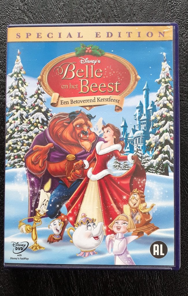Disney's Belle en het Beest: Een Betoverend Kerstfeest DVD, Engels, Animatie, Alle leeftijden, Nederlands