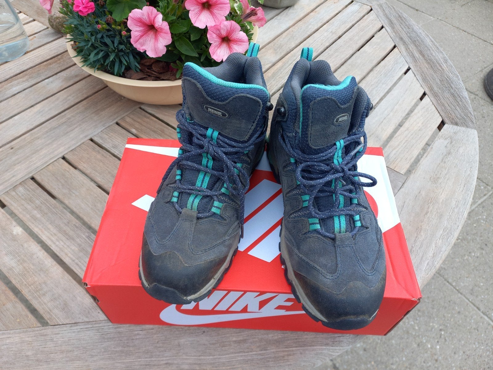 Meindl wandelschoenen dames  mt 38, Ophalen of Verzenden, Gebruikt, Schoenen
