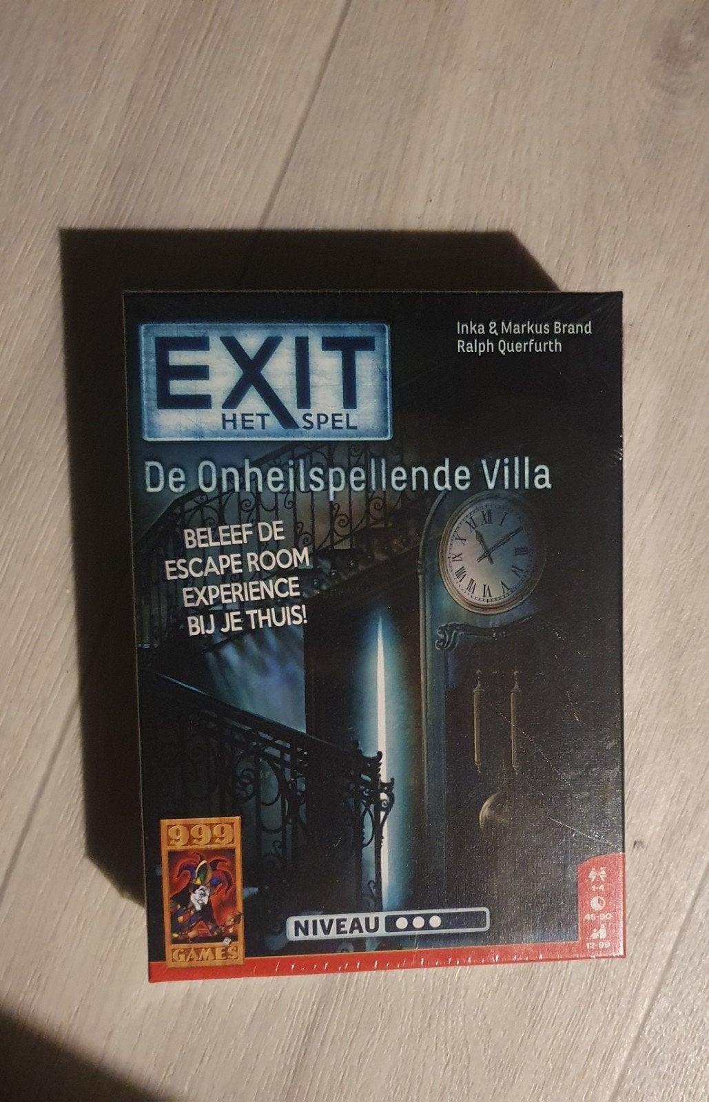EXIT Het Spel: De Onheilspellende Villa  Nieuw in verpakking, Ophalen of Verzenden, Nieuw