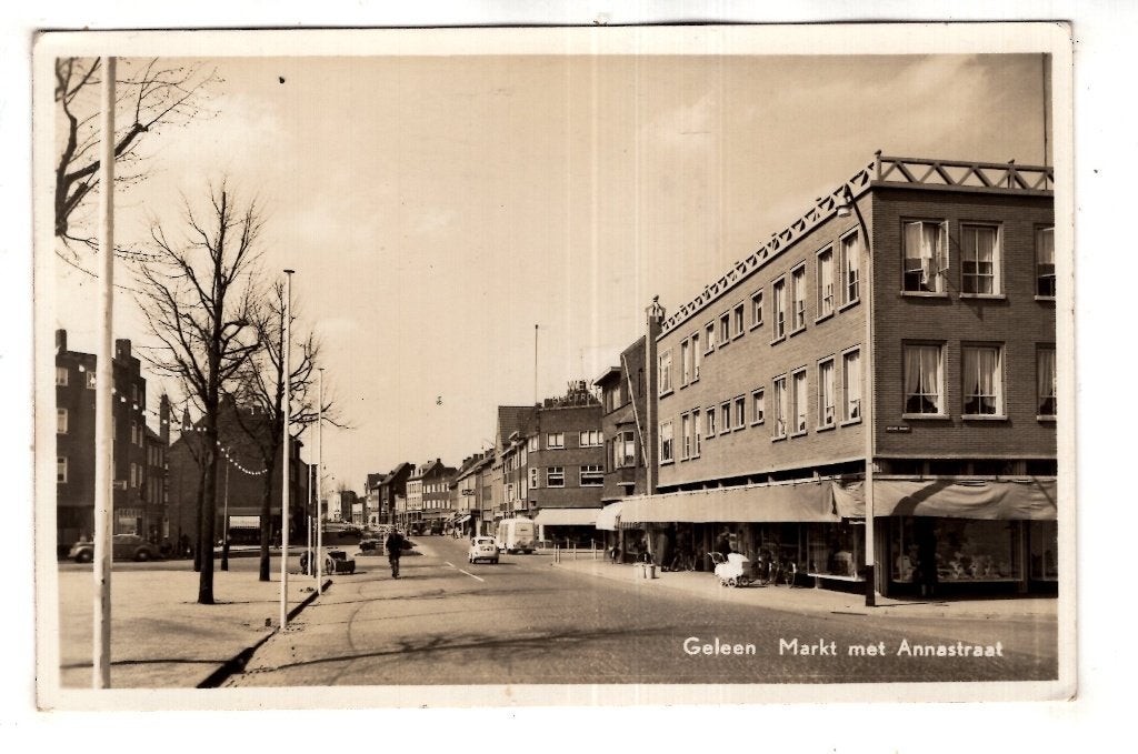 Geleen  Annastraat, Verzenden, 1940 tot 1960, Gelopen
