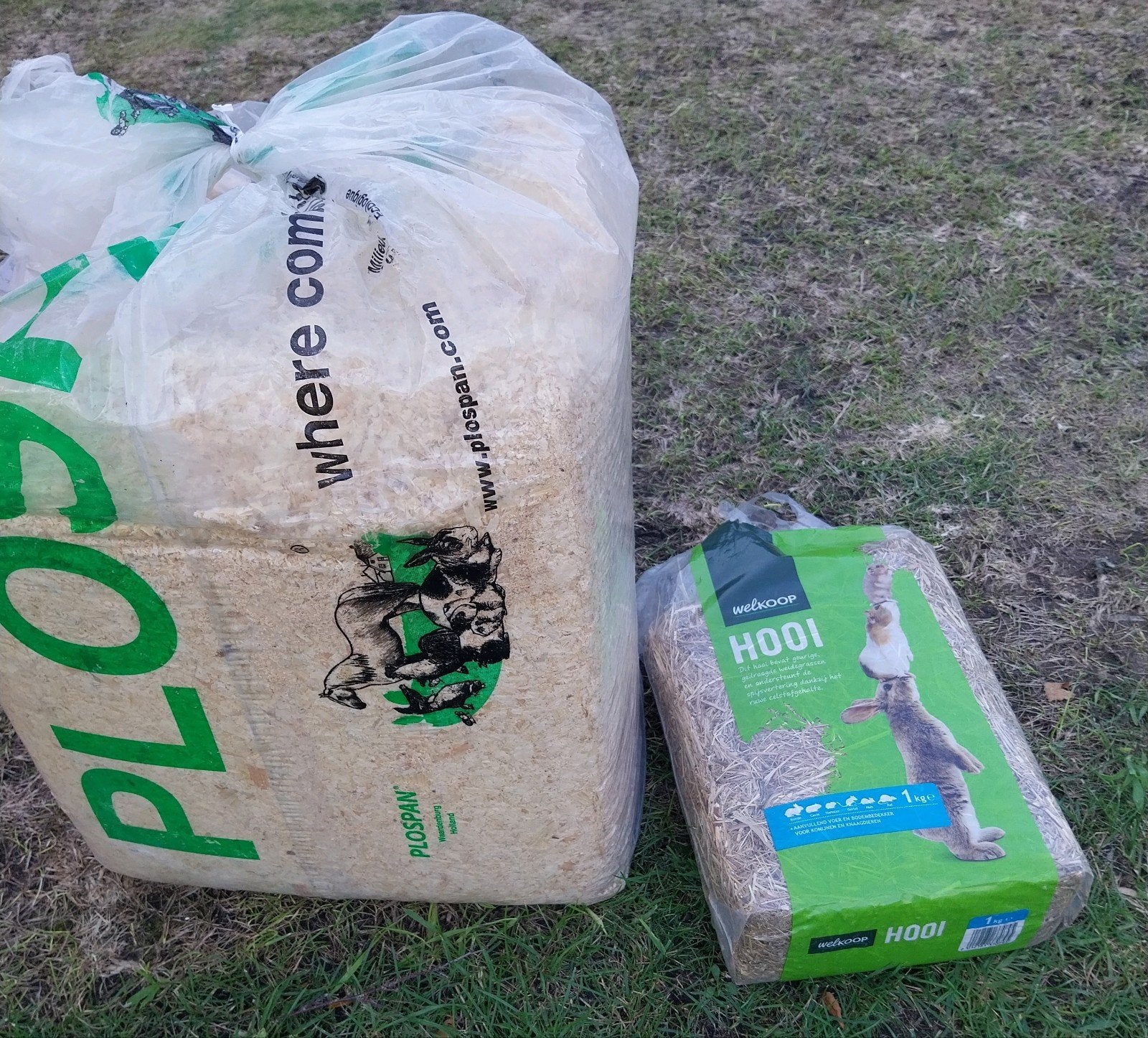 Plospan houtvezel, Meerdere dieren, Groot