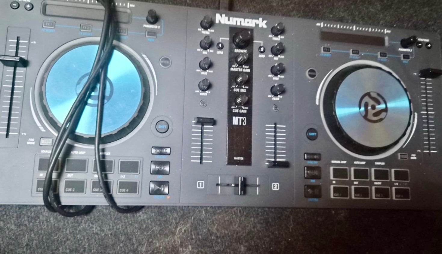 Numark Mixtrack 3 DJ-controller., Muziek en Instrumenten, Ophalen, Gebruikt, Draaitafel, Numark