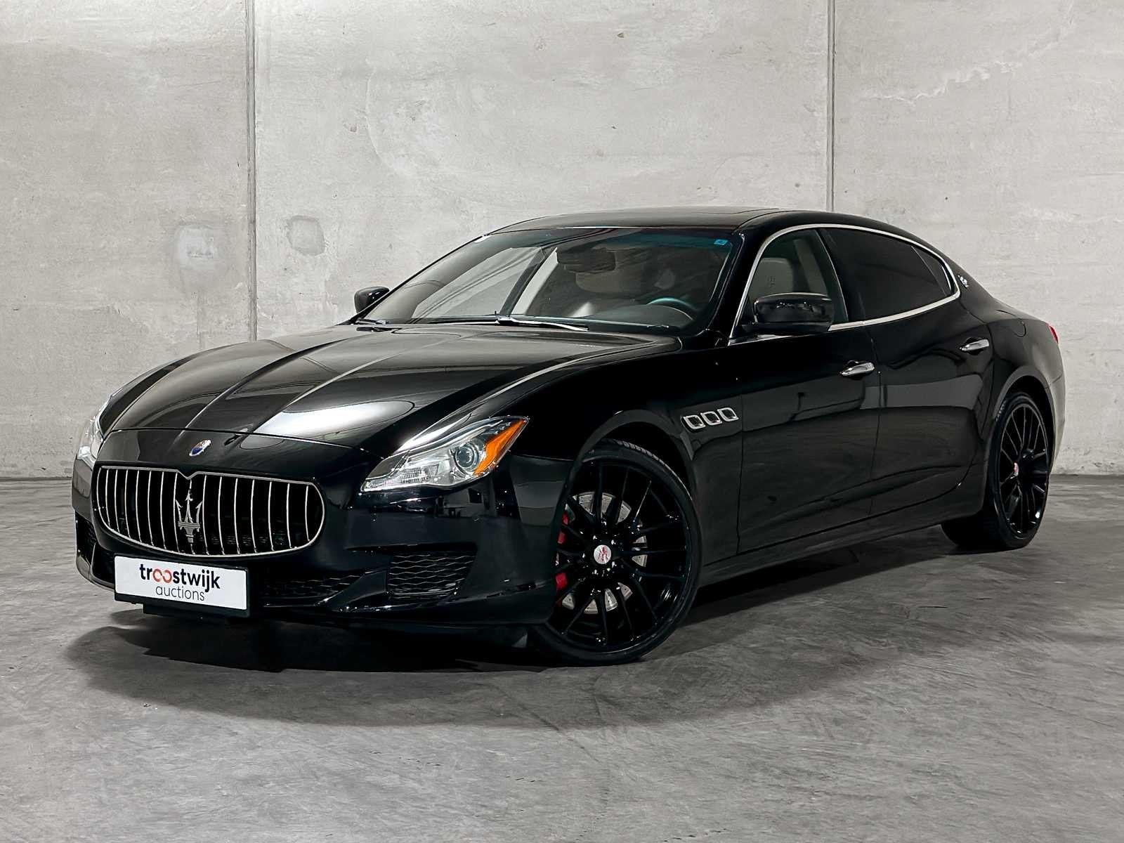 Maserati Quattroporte GT S 4.7 V8 440pk 2013, Automaat, Gebruikt, Bedrijf, Sedan