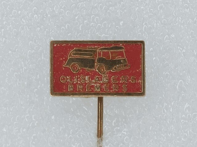 SP1709 Speldje Olislagers Bremers, Ophalen of Verzenden, Gebruikt, Overige onderwerpen