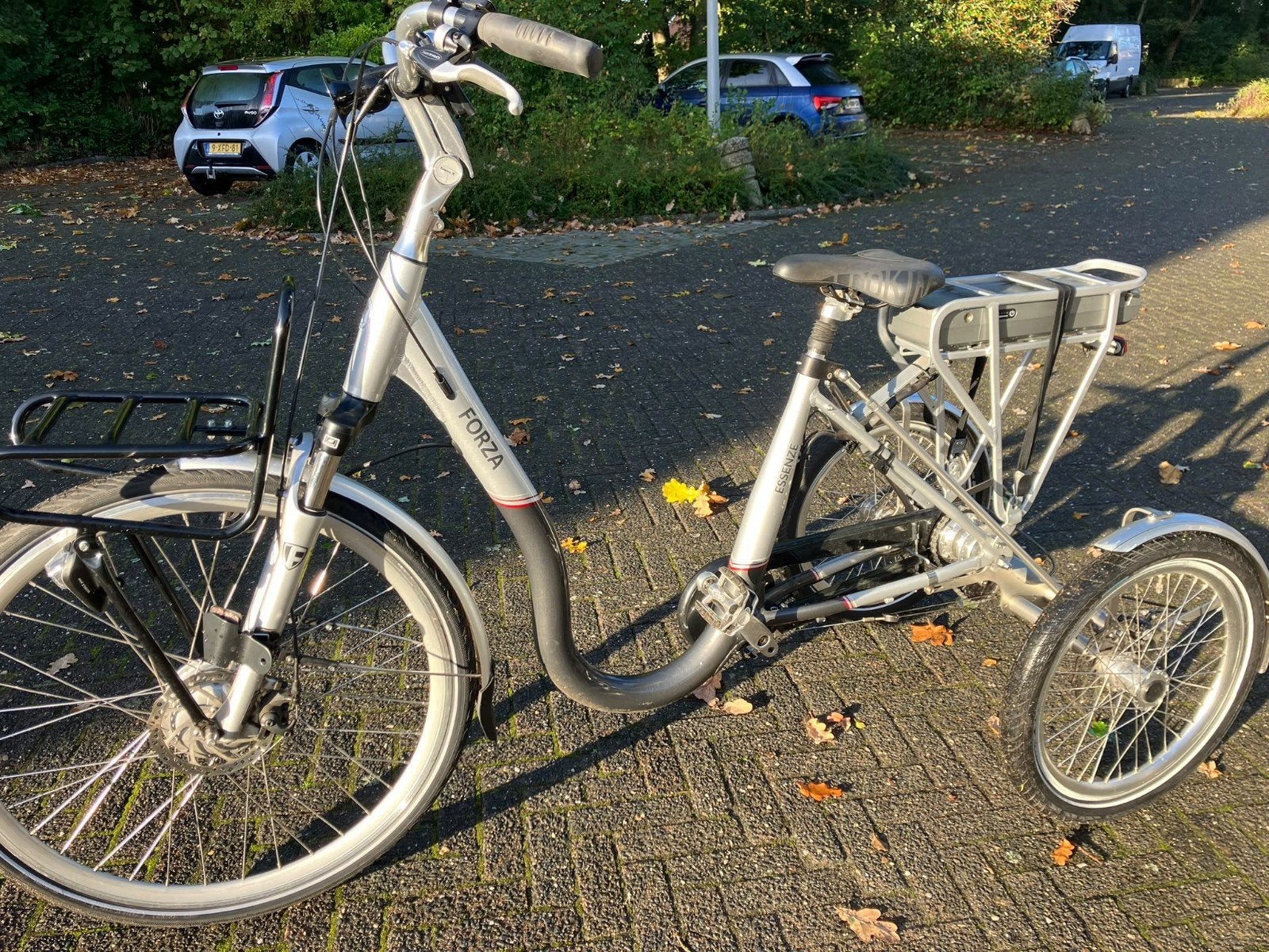 Forza Essenze Elektrische Driewieler - Zo goed als nieuw, Ophalen, Zo goed als nieuw, Schijfrem, Forza Essenze