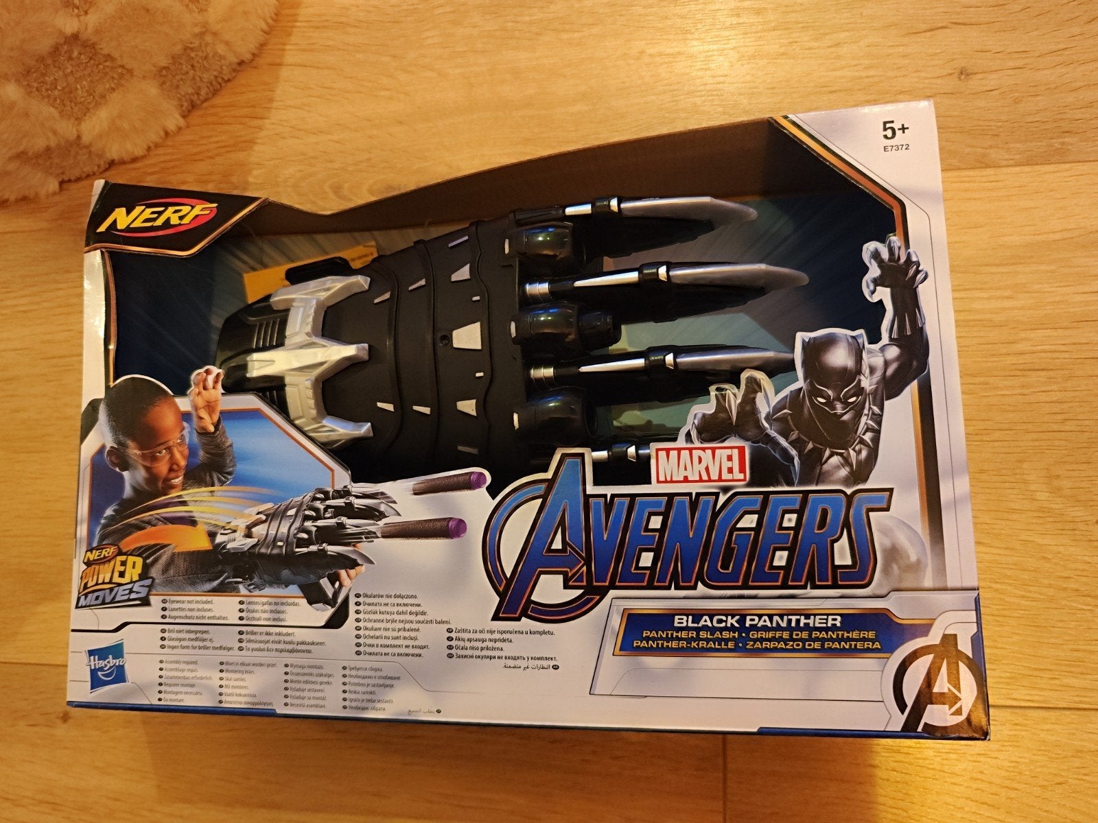 NERF Marvel Avengers Black Panther Power Moves Klauw, Ophalen of Verzenden, Zo goed als nieuw