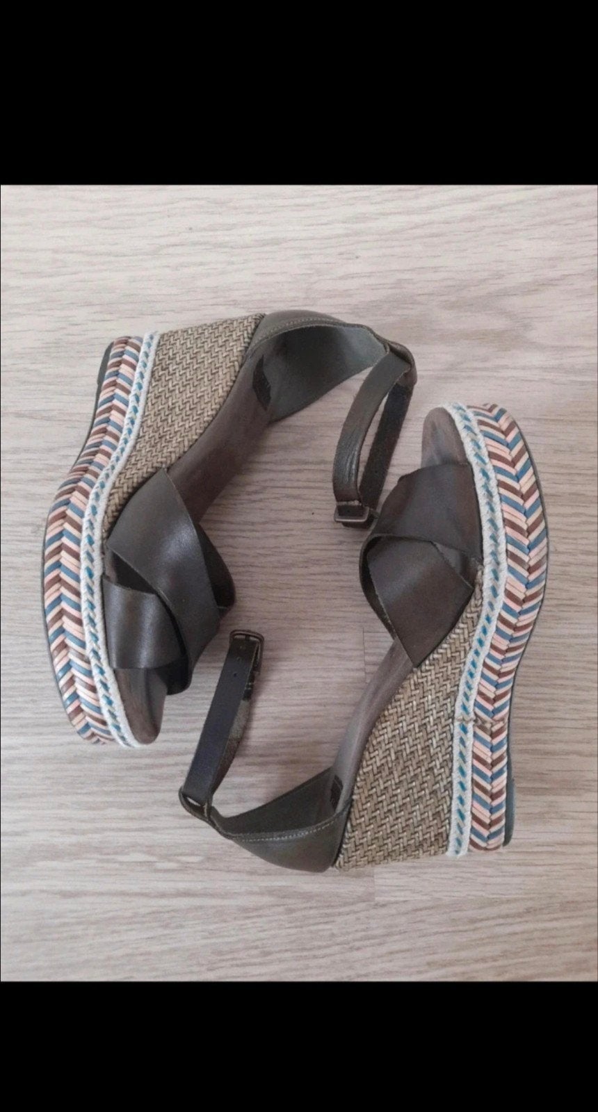 Mooie sleehakken/espadrilles te koop!, Fred de la Bretoniere, Ophalen of Verzenden, Zo goed als nieuw, Espadrilles of Moccasins