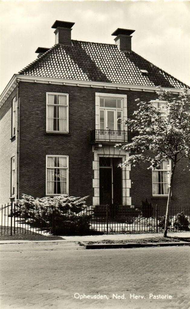 Opheusden, Ned. Herv. Pastorie - ongelopen, Verzamelen, Ophalen of Verzenden, 1960 tot 1980, Ongelopen, Gelderland
