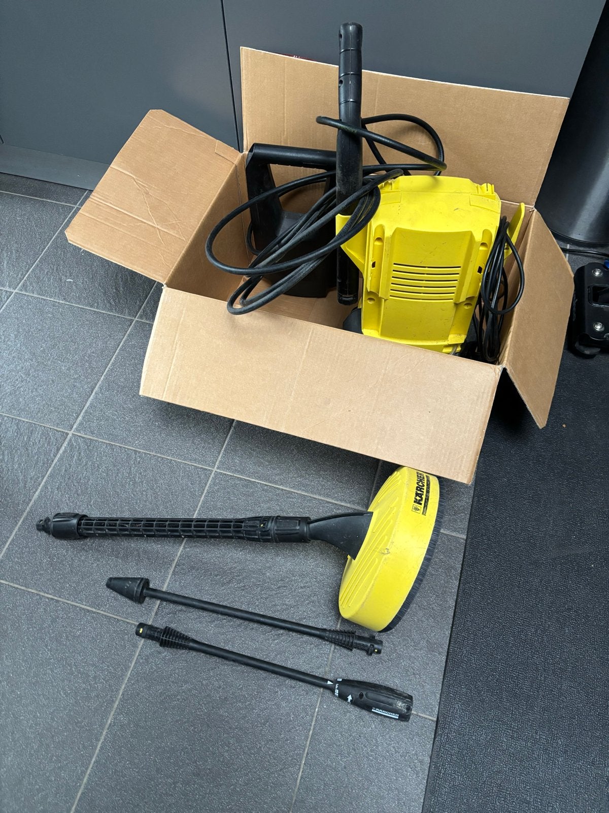 Kärcher hogedrukreiniger K2 - defect, voor onderdelen, Tuin en Terras, Ophalen of Verzenden, Gebruikt, Elektrisch