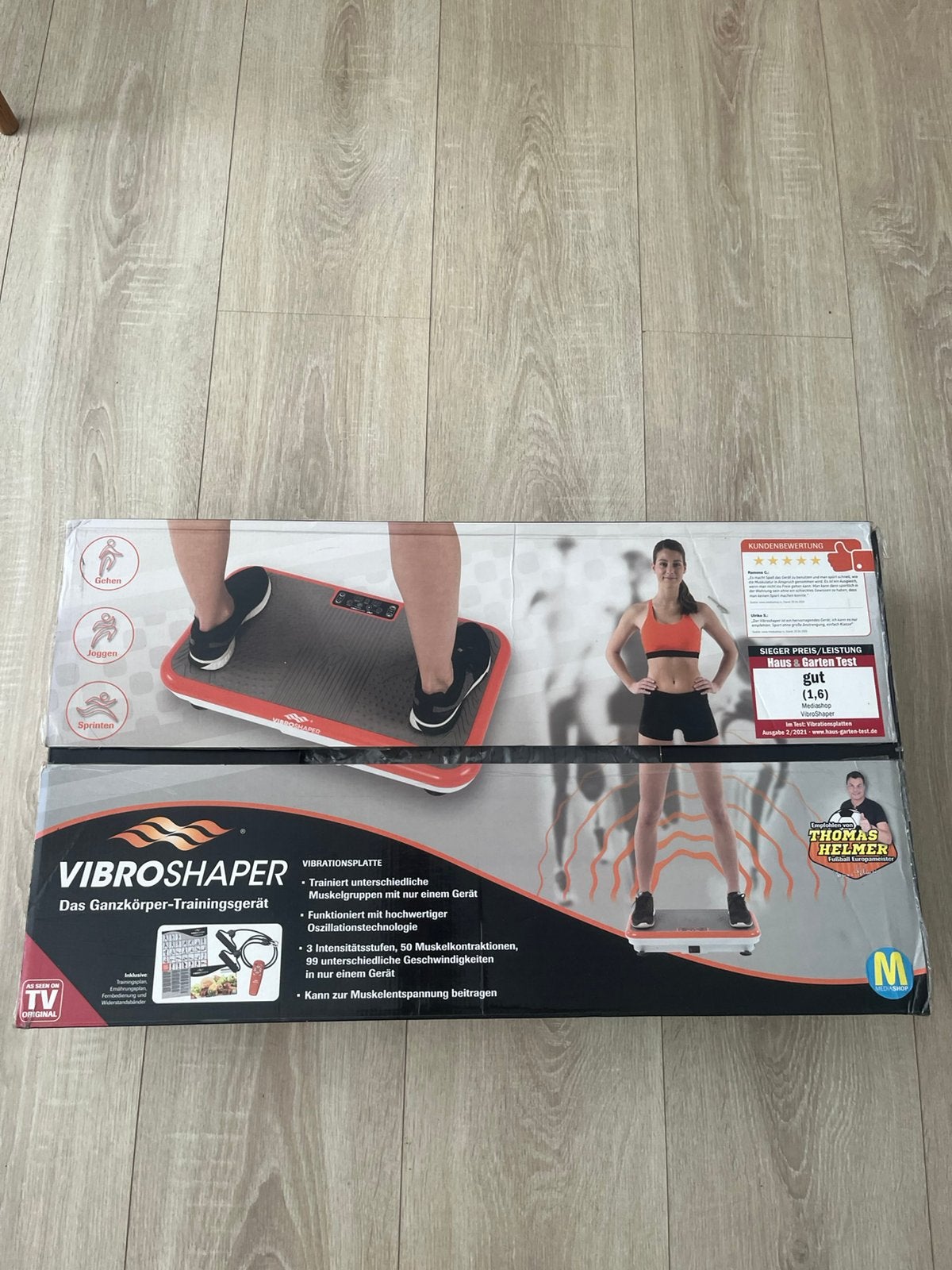 Vibroshaper, Ophalen of Verzenden, Zo goed als nieuw, Overige materialen, Trilplaat