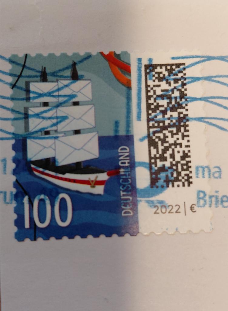 2022 Duitsland zeilboot boot met enveloppen, Verzenden, BRD, Gestempeld