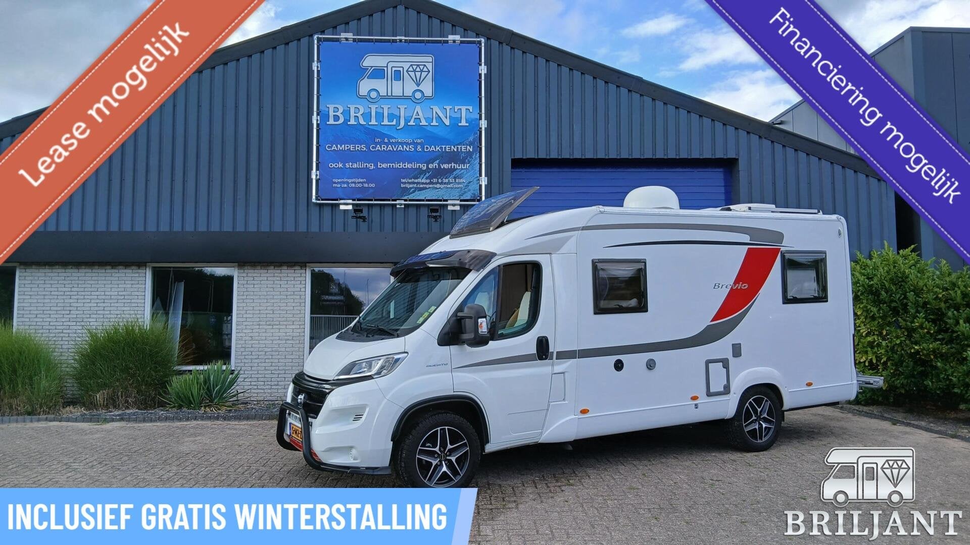 Bürstner Brevio T-646.. unieke off-grid camper, Ringverwarming, Tot en met 2, 6 tot 7 meter, Bedrijf