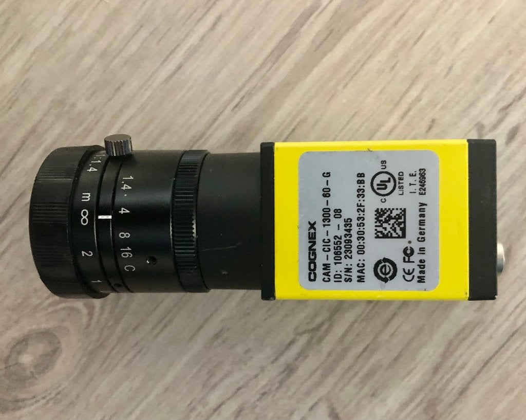 COGNEX - CAM-CIC-1300-60-G - Industriële GigE Vision Camera, Ophalen of Verzenden, Zo goed als nieuw