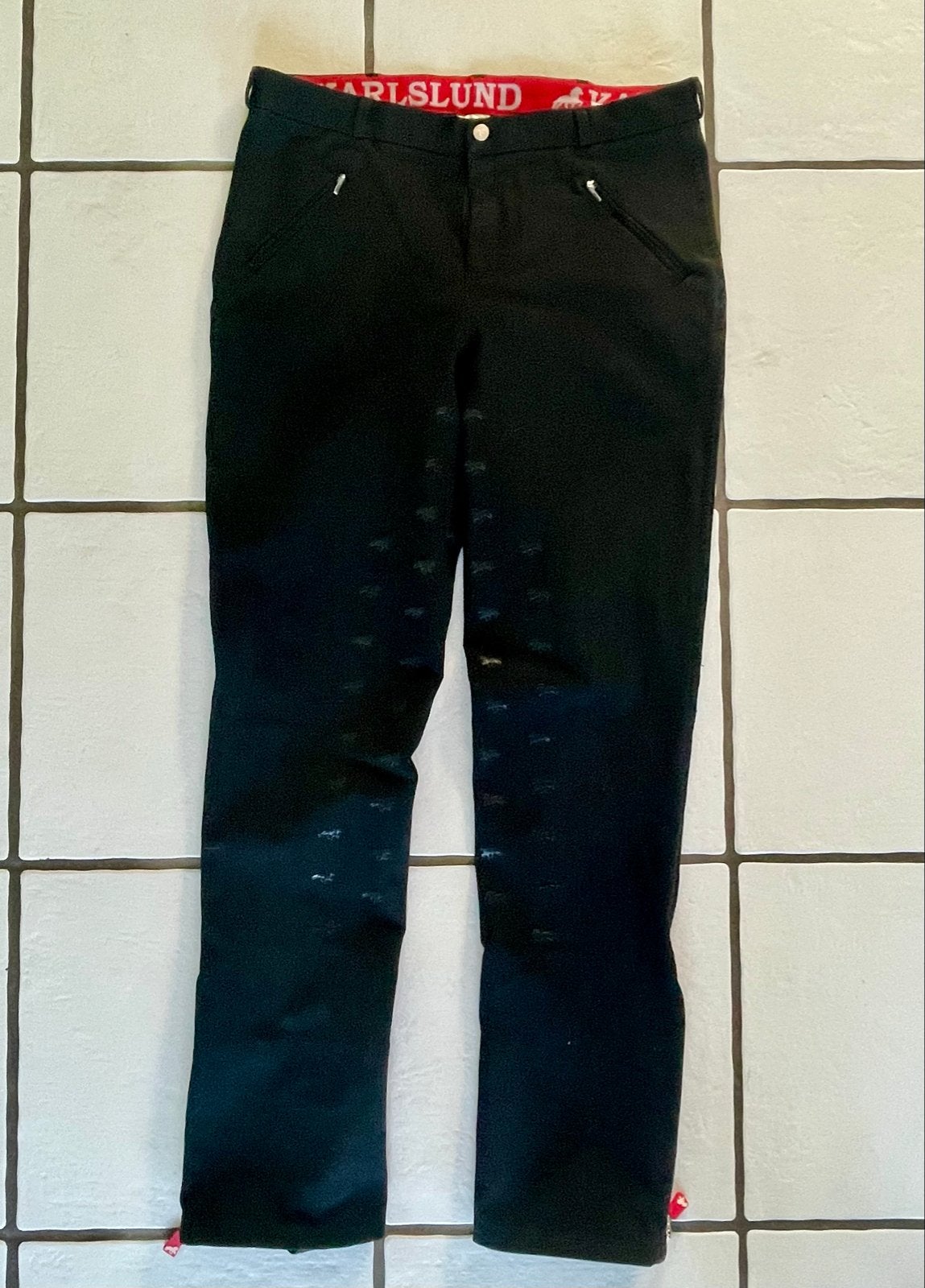 Karlslund jodphur rijbroek zwart - Maat 44, Dieren en Toebehoren, Paardrijkleding, Gebruikt, Dressuur, Dames, Onderkleding