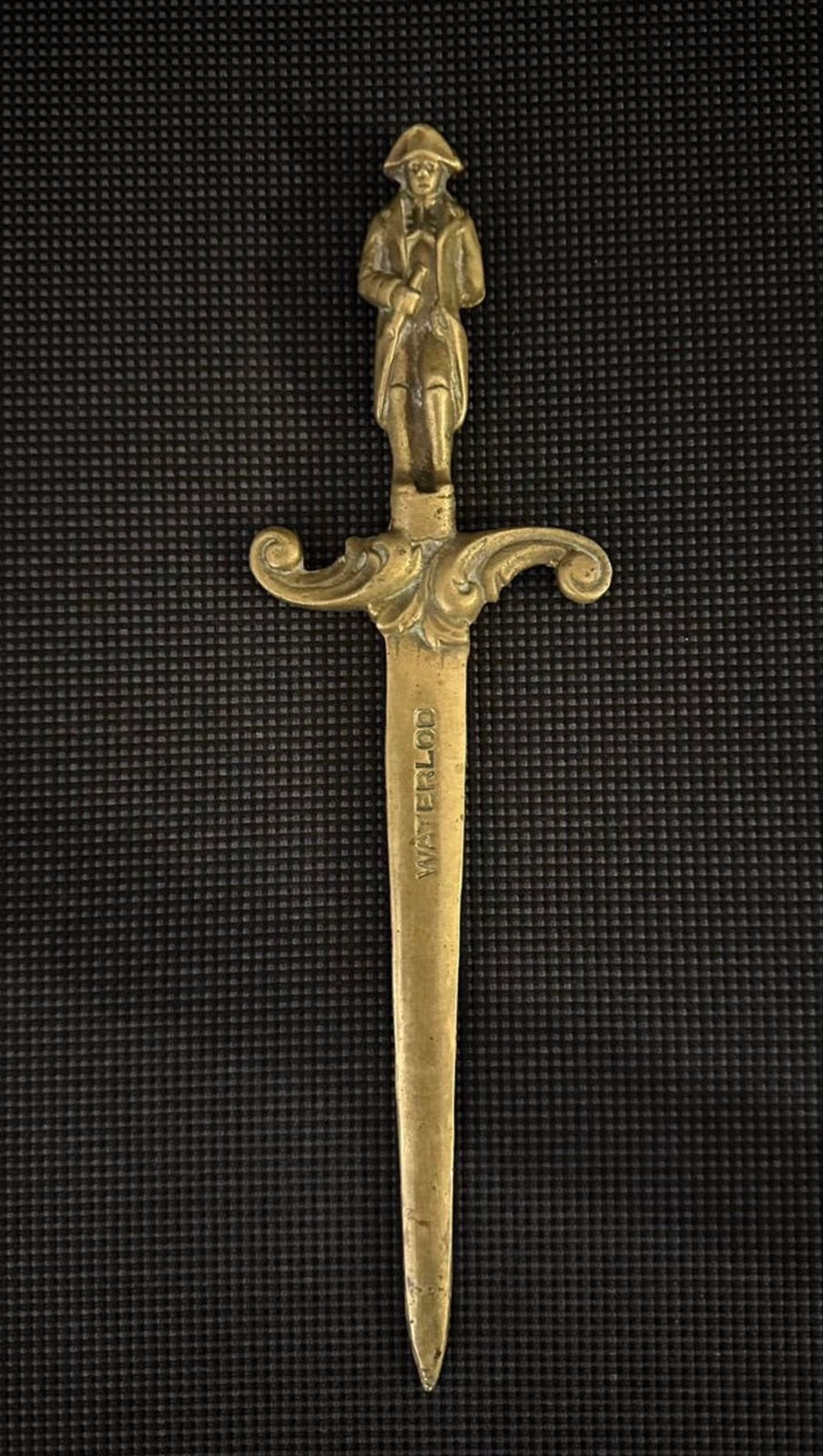 Antiek Koperen Briefopener, Antiek en Kunst, Ophalen of Verzenden, Koper