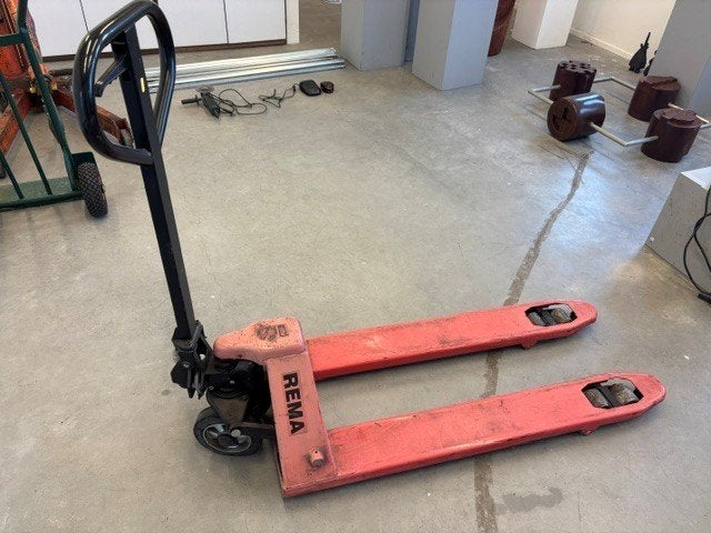Palletwagen Rema, Ophalen, Gebruikt