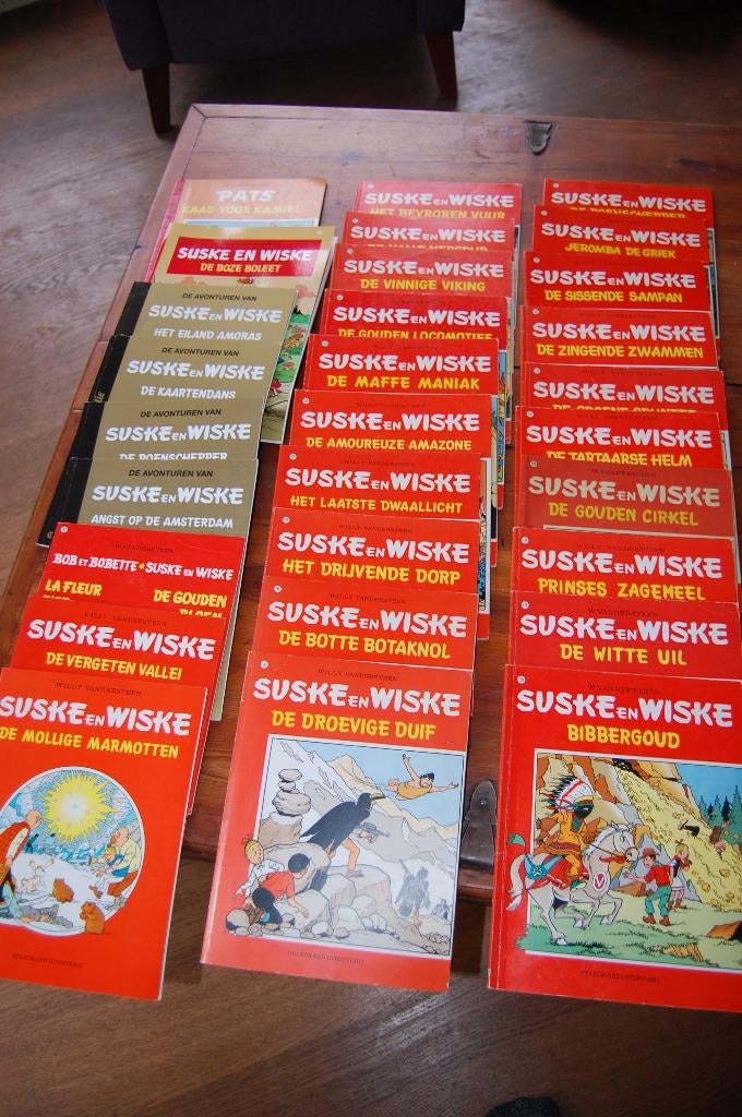 Suske en Wiske strips, Meerdere stripboeken, Ophalen of Verzenden, Gelezen