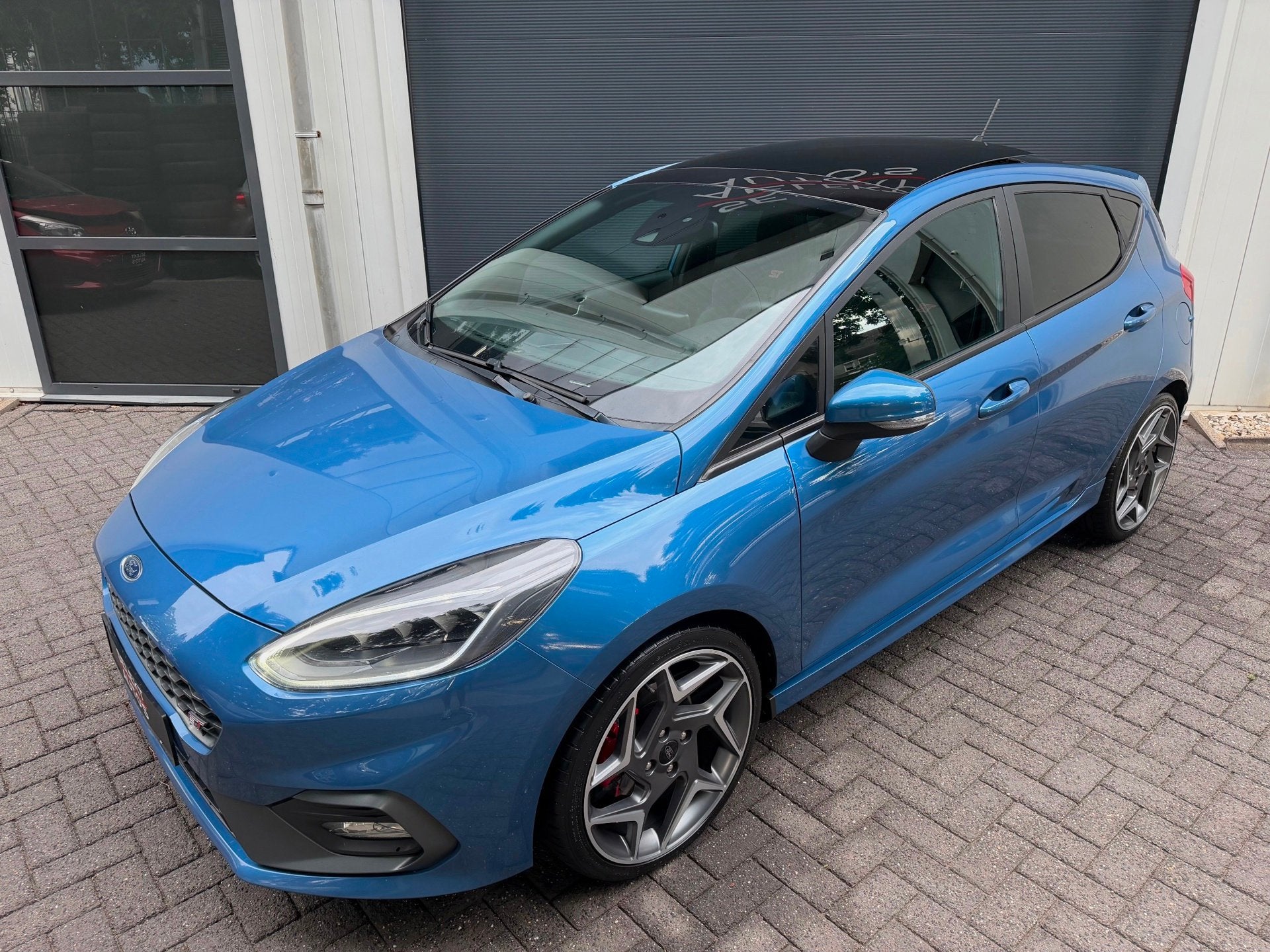 Ford Fiesta 1.5 EcoBoost ST-3 Performance 200 Pk Pano/Launch, Voorwielaandrijving, Gebruikt, Zwart, 4 cilinders