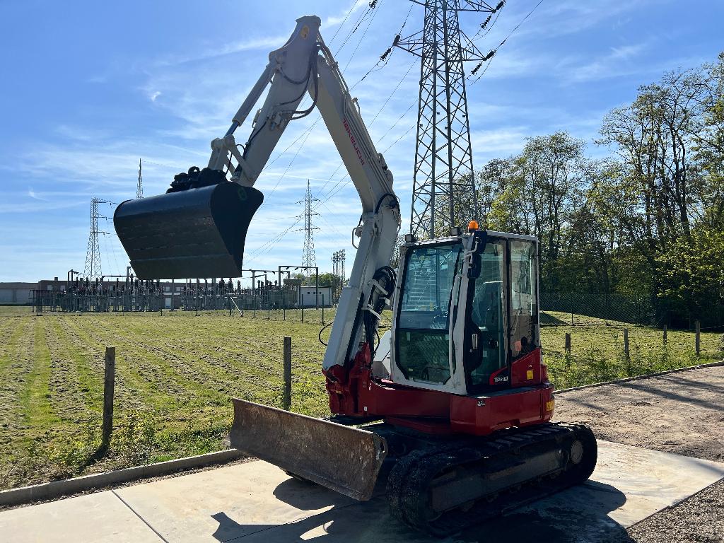 Takeuchi TB280FR, Ophalen, Graafmachine